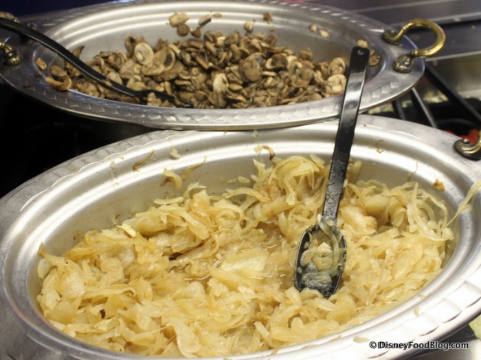 Toppings -- Sauteed Mushrooms and Onions