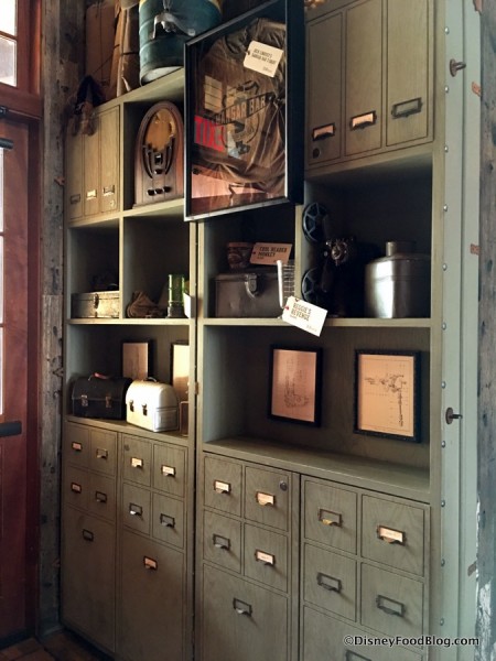 Jock Lindsey's Hangar Bar Display