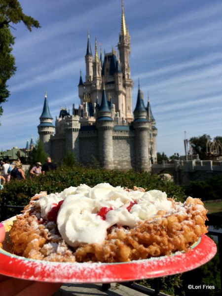Funnel Cake in Magic Kingdom