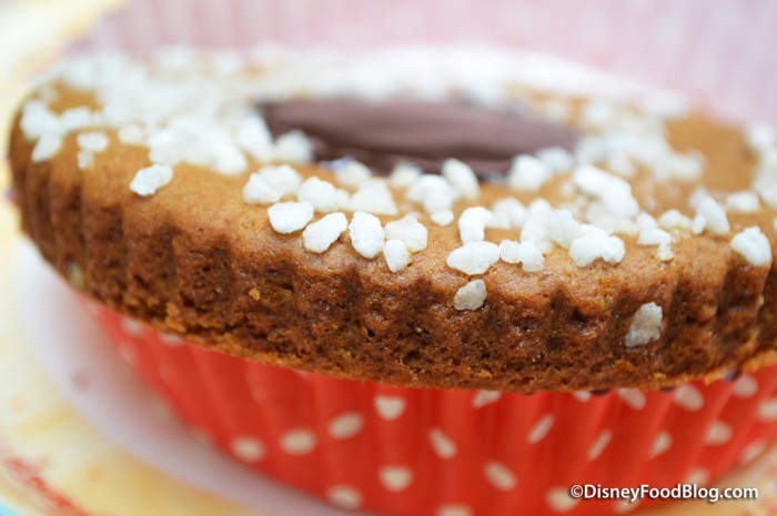 Gingerbread Almond Cookie -- Pearl Sugar and Fluted Edge
