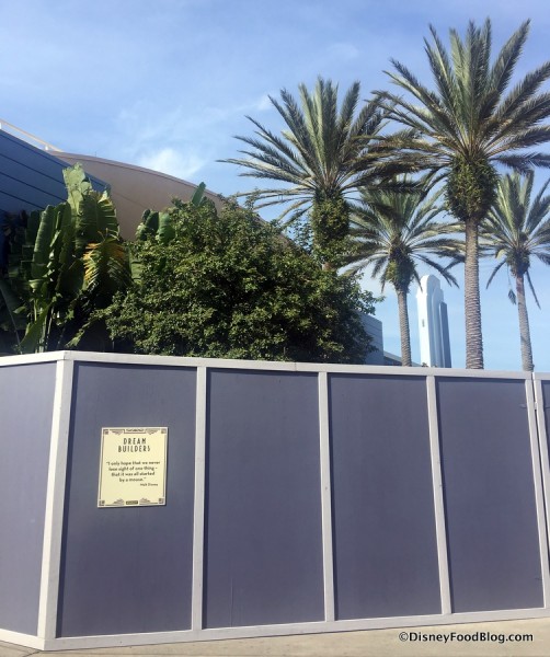 Food and Beverage Marketplace under construction