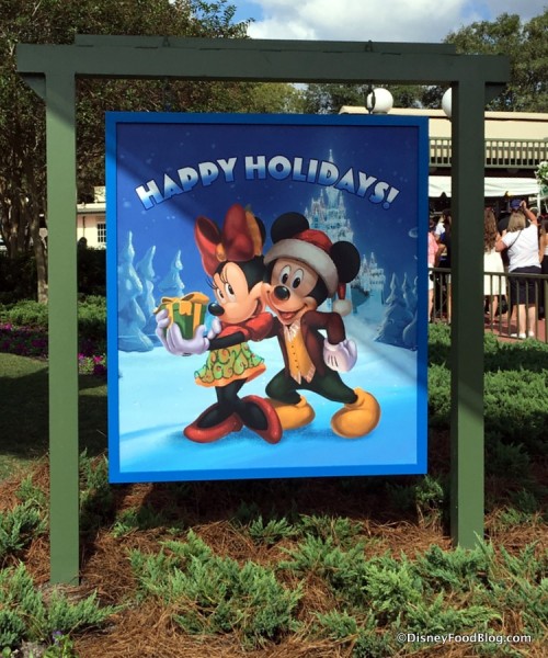 Happy Holidays from Magic Kingdom