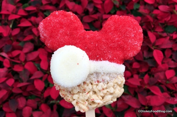 Santa Mickey Krispy Treat