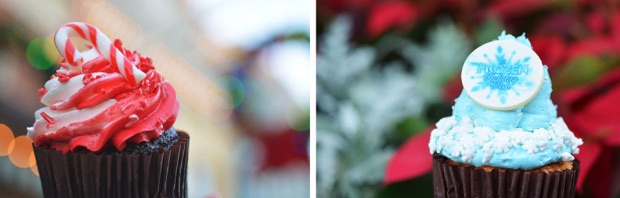 Mickey's Very Merry Christmas Party Cupcakes at Main Street Bakery © Disney