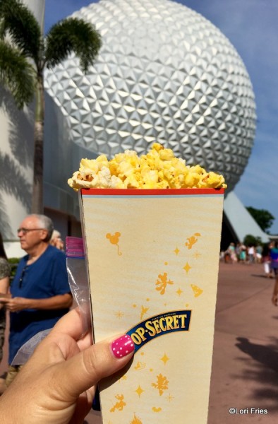 Popcorn in Epcot