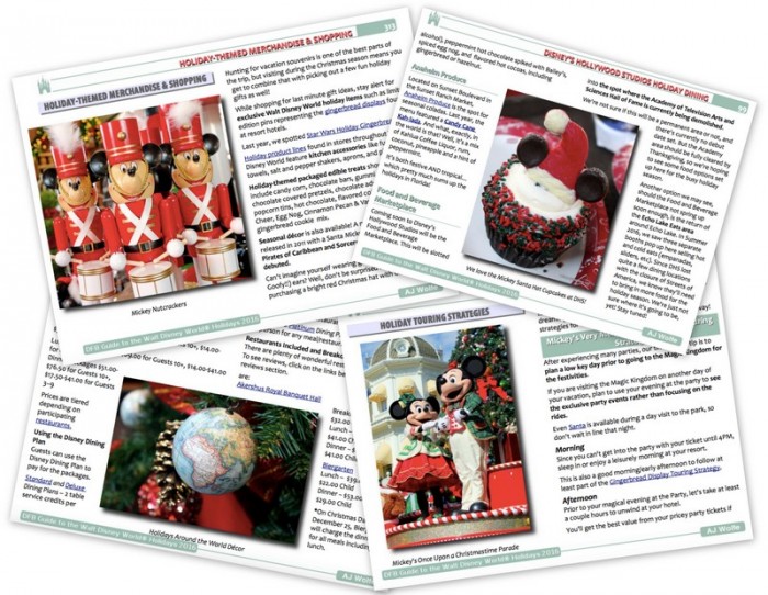 Holiday Guide Sample Pages