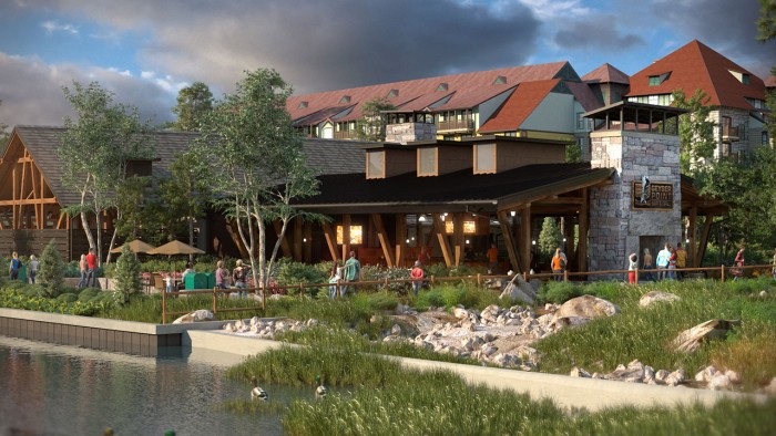 Artist rendering of Geyser Point Bar & Grill ©Disney