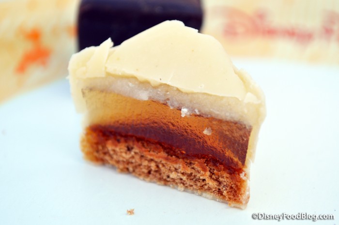 White chocolate square