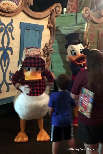 Donald and Scrooge McDuck