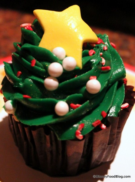 Holiday Tree Cupcake