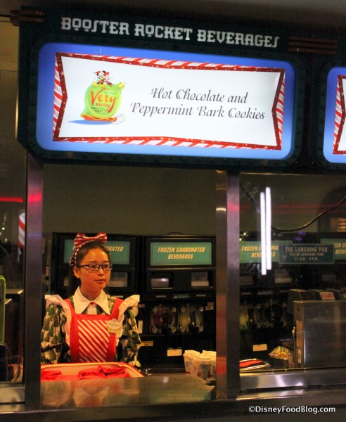 Cookie and Beverage Station at The Lunching Pad