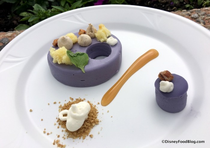 Deconstructed Purple Sweet Potato Pie