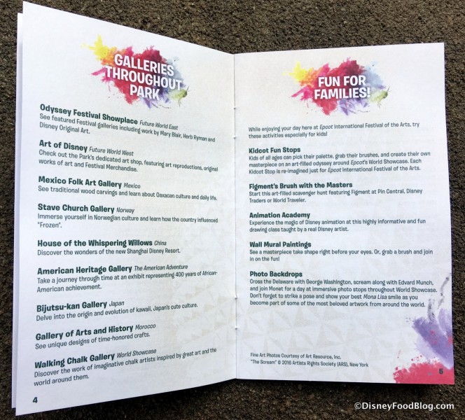 Festival of the Arts Passport