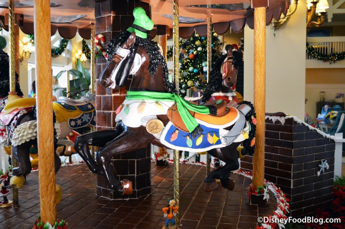 2016 Gingerbread Goofy Carousel Horse