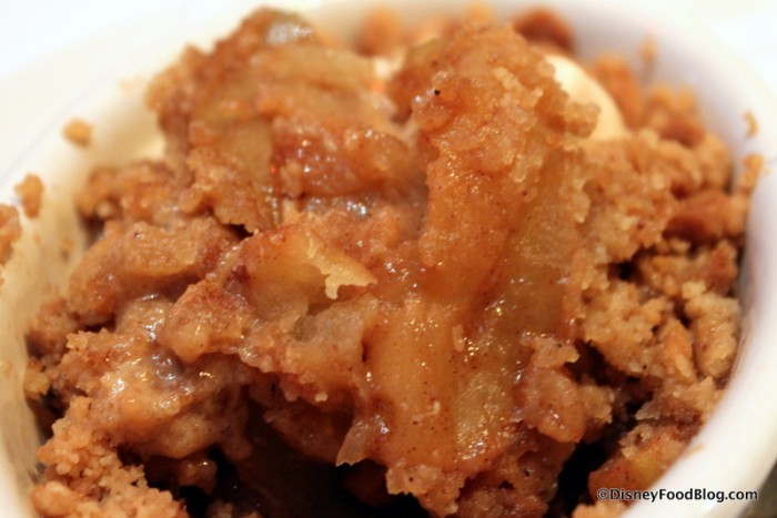 Apple Crisp -- Inside