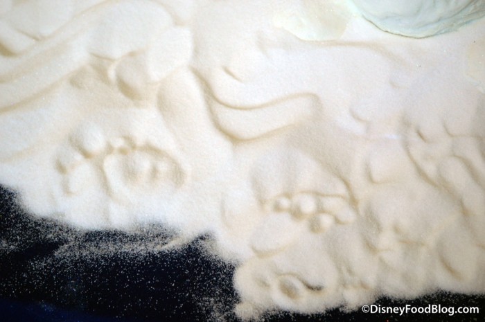 Amazing detail on sandcastle