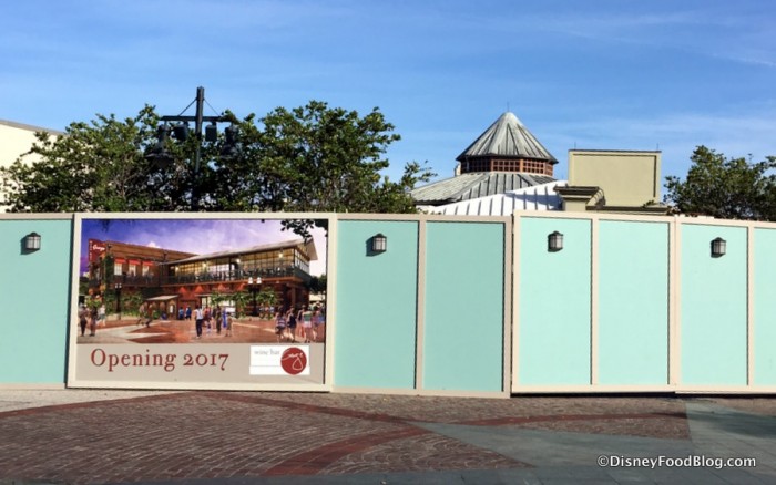 Wine Bar George Construction