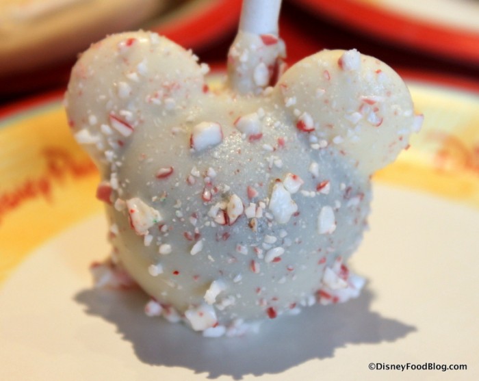 Mickey Cake Pop -- Up Close