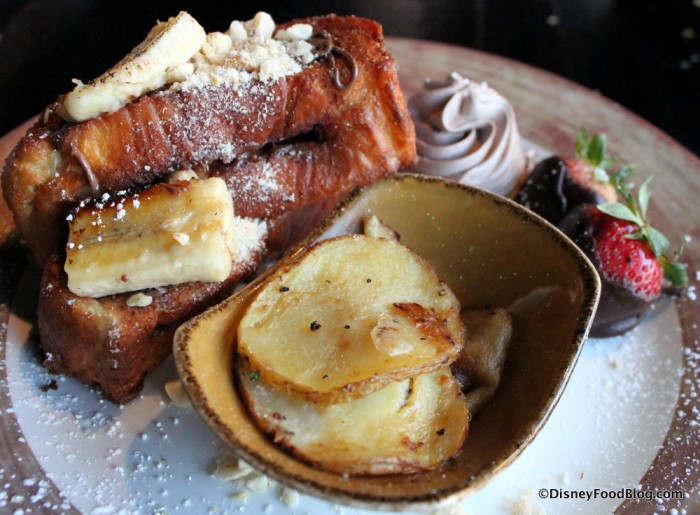 Banana and Nutella French Toast