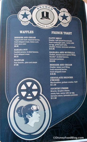 Brunch Menu