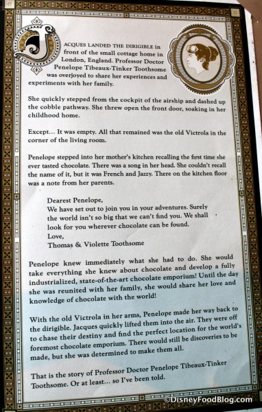 The Story of The Toothsome Emporium