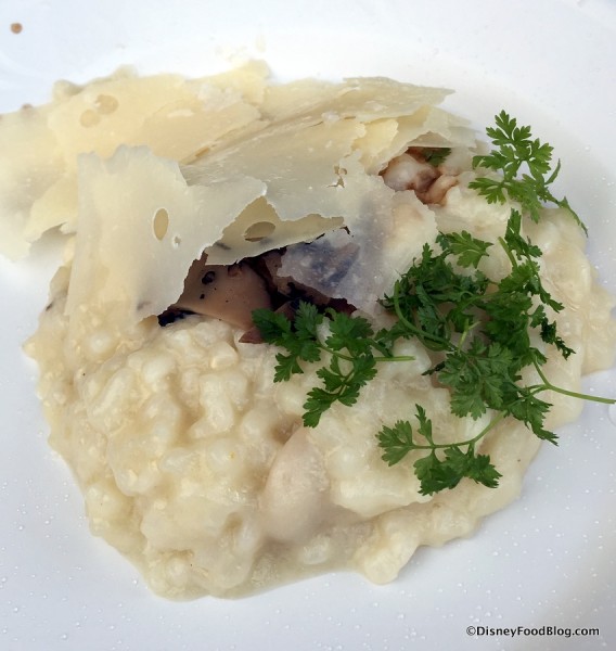 2017 Epcot International Festival of the Arts The Masterpiece Kitchen Food Studio Wild Mushroom Risotto 3