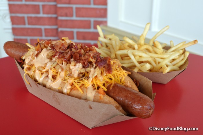 Casey's Corner 45th Anniversary Hot Dog