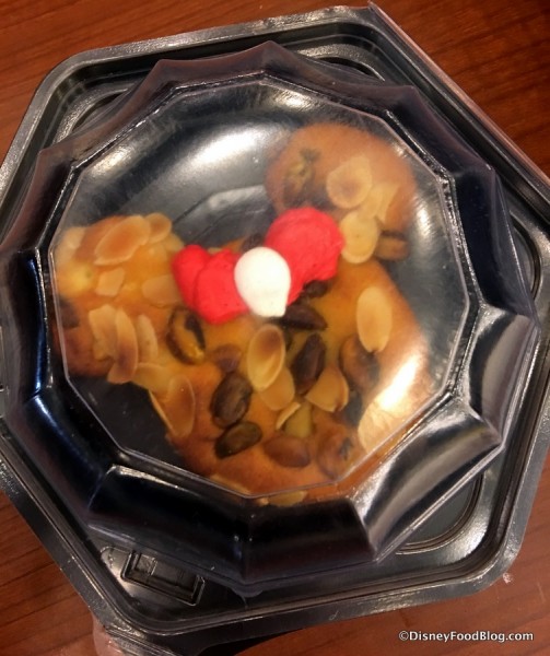 Almond Cherry Minnie Cake