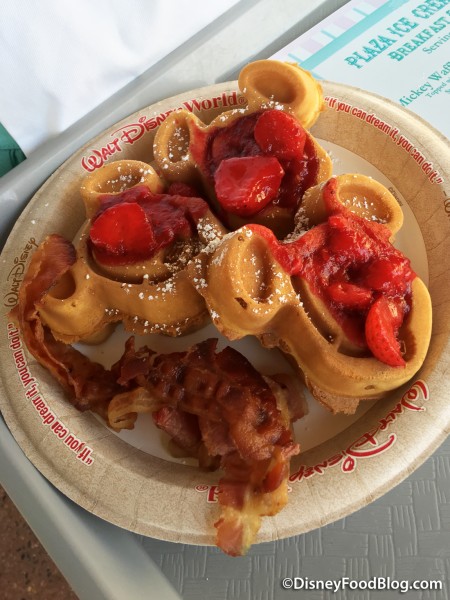 Plaza Ice Cream Parlor Waffles