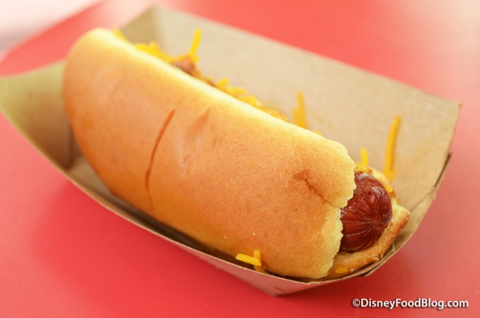 Chili Cheese Hot Dog Bun