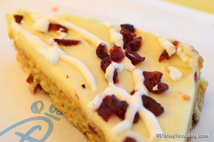 Main Street Bakery Cranberry Bliss Bar