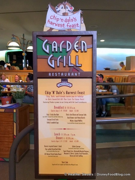 Entrance with Menu and Information