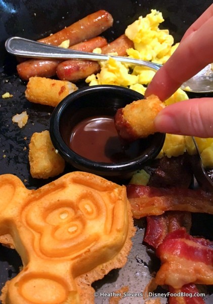 Dipping My Tater Tots in Warm Chocolate-Hazelnut Sauce