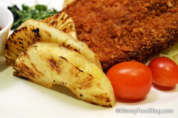 Kurobuta Tomahawk Tonkatsu -- Garnishes