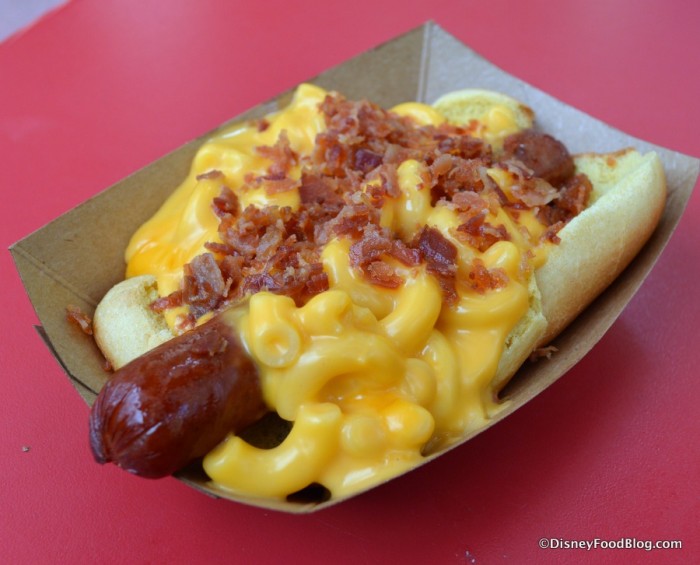 Mac and Cheese Dog