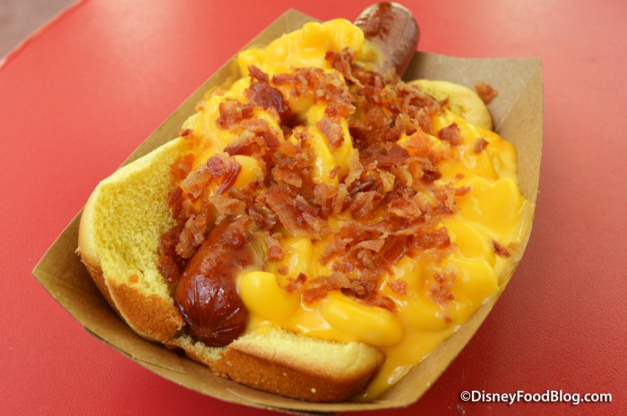 Mac and Cheese Hot Dog