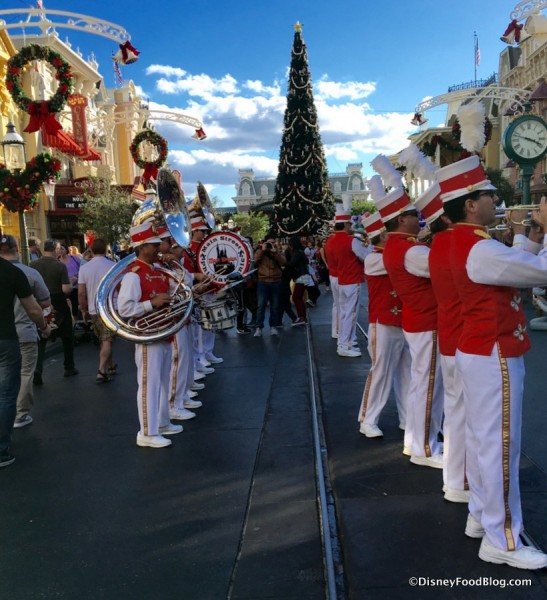 Magic Kingdom at Christmas Time