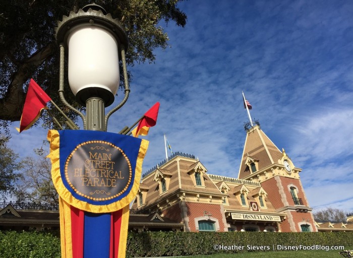 Main Street Electrical Parade and Train Station