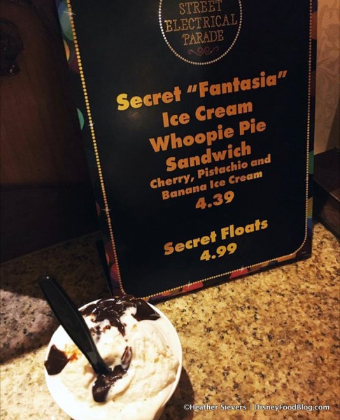 Main Street Electrical Parade Secret Fantasia Ice Cream Whoopie Pie Sandwich