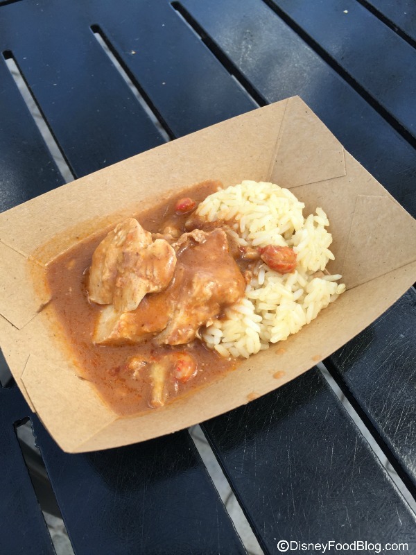 Poulet aux Écrevisses, Riz Pilaf