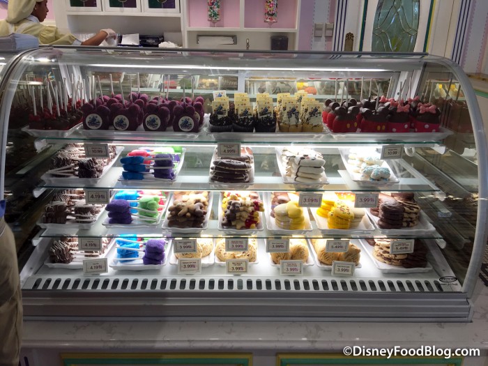 Sweets display at Main Street Confectionery