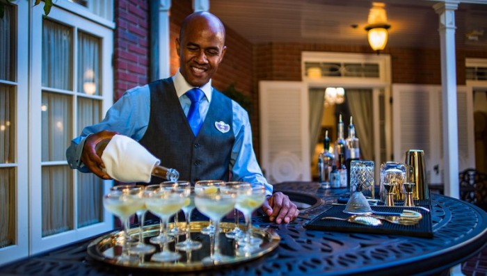 Cocktails on the patio are part of the experience ©CorderoStudios