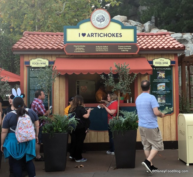 I Heart Artichokes Booth