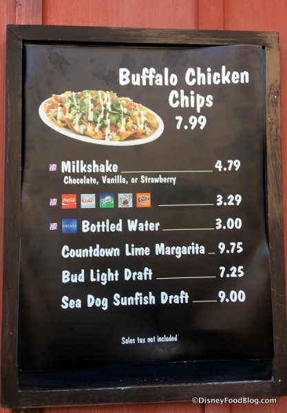 Trilo-Bites Menu