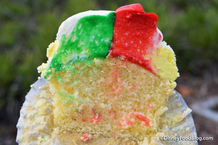 Belle Cupcake Cross-Section