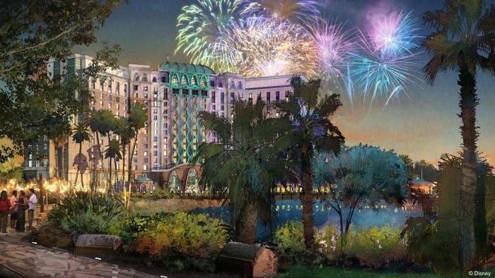 Artist's Rendering of the New Tower at Disney's Coronado Springs Resort © Disney