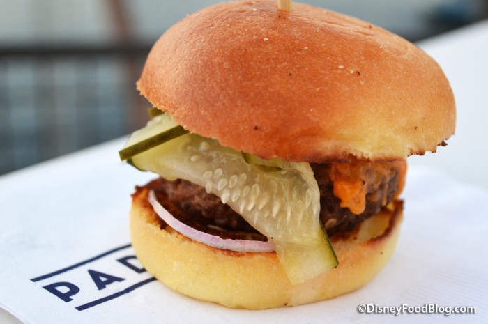 Pimento Cheese Slider -- Up Close