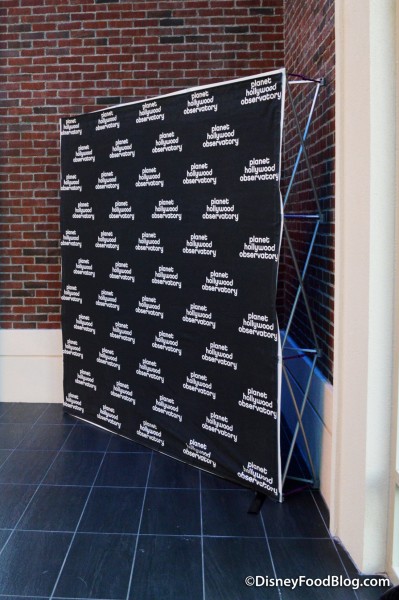 Planet Hollywood Photo Op Wall