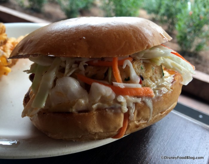 Lump Crab Cake Sandwich