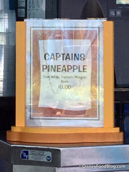 Art of Animation Captain's Pineapple